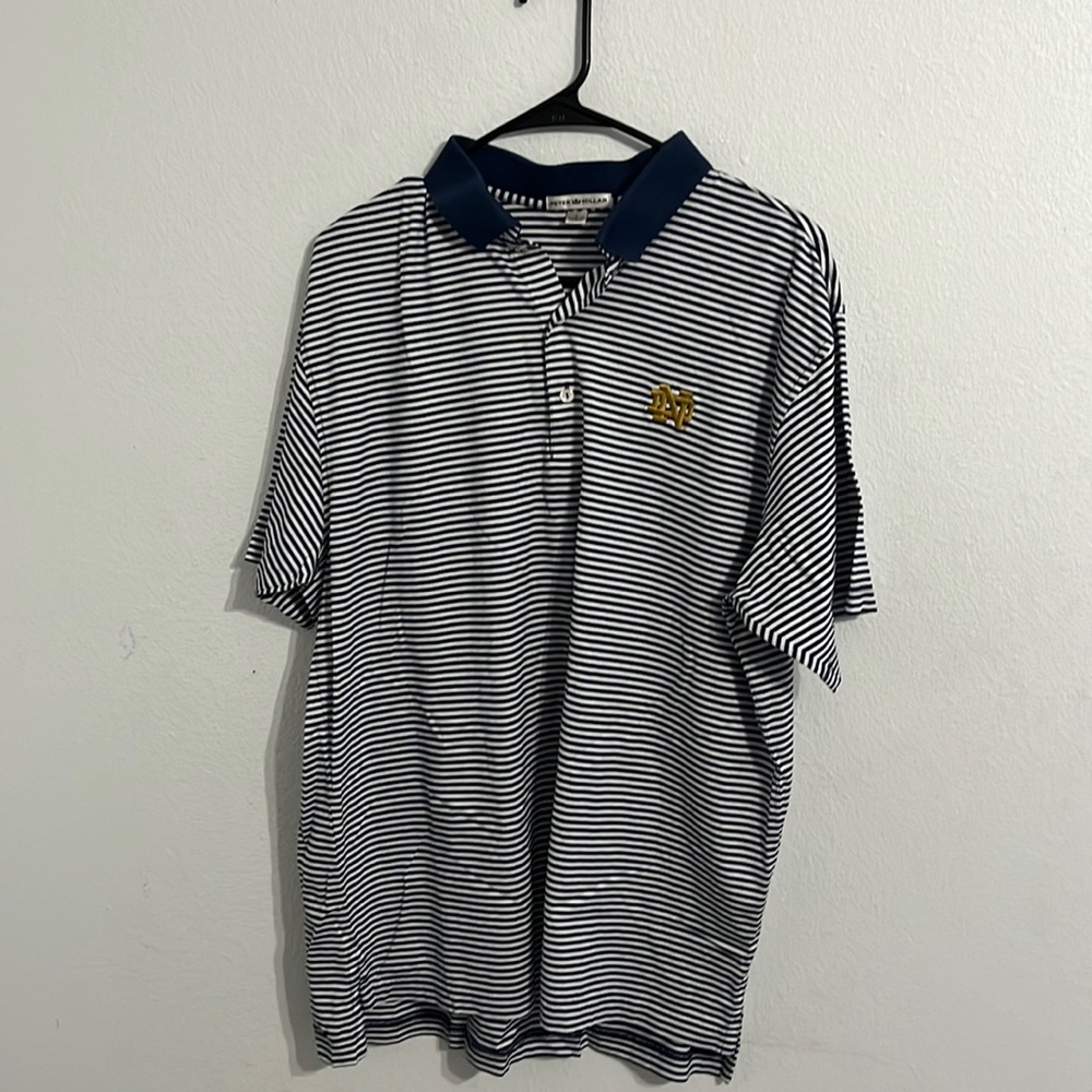 peter millar notre dame polo